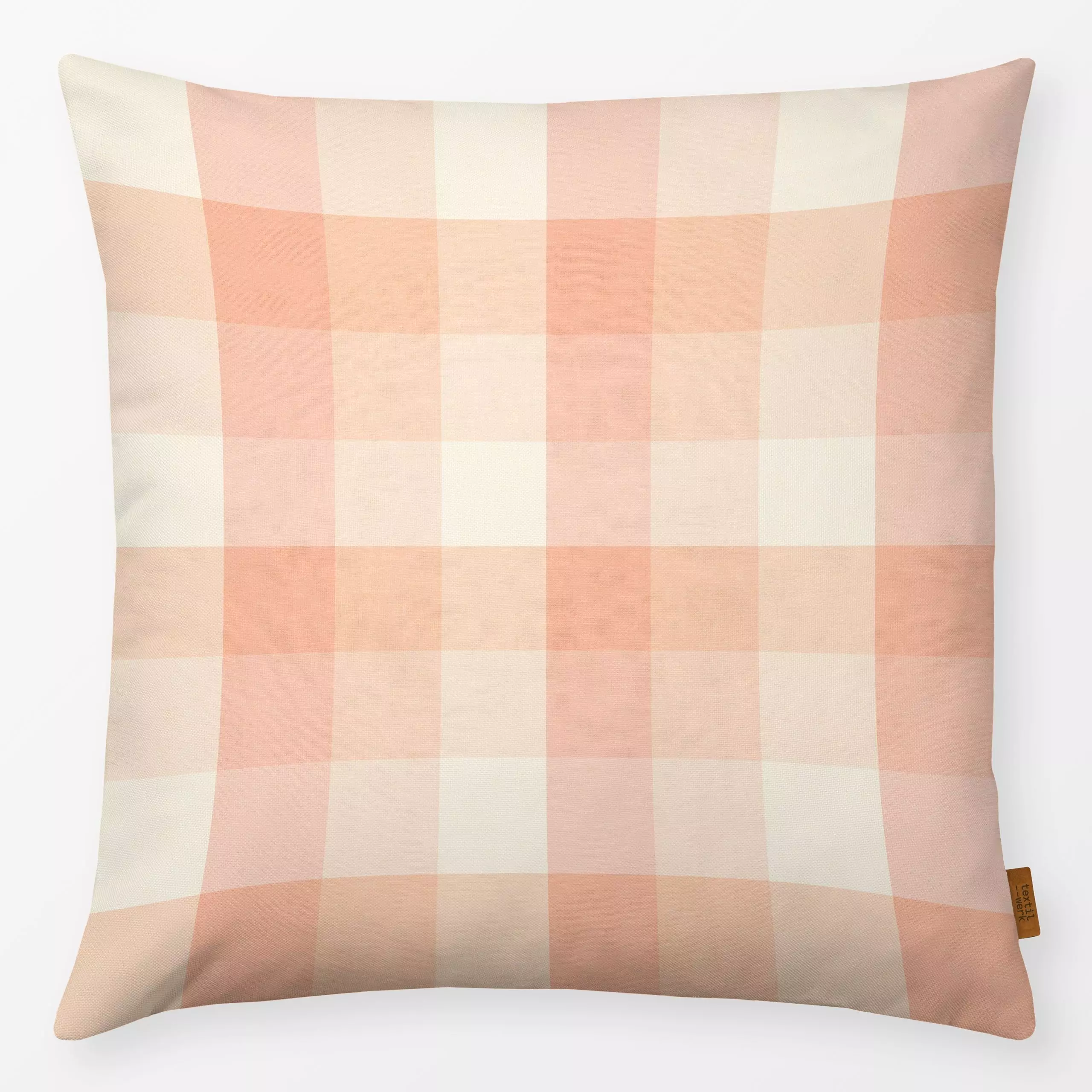 Kissen Boho Retro Buffalo checks I - Symbole & Muster - von „Bloomery Decor"; boho, Retro, kariert, sunrise, checks, buffalo...