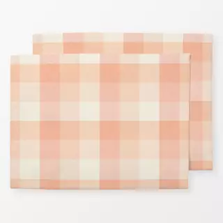 Tischset Boho Retro Buffalo checks I