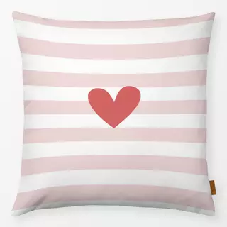 Kissen Stripes Heart