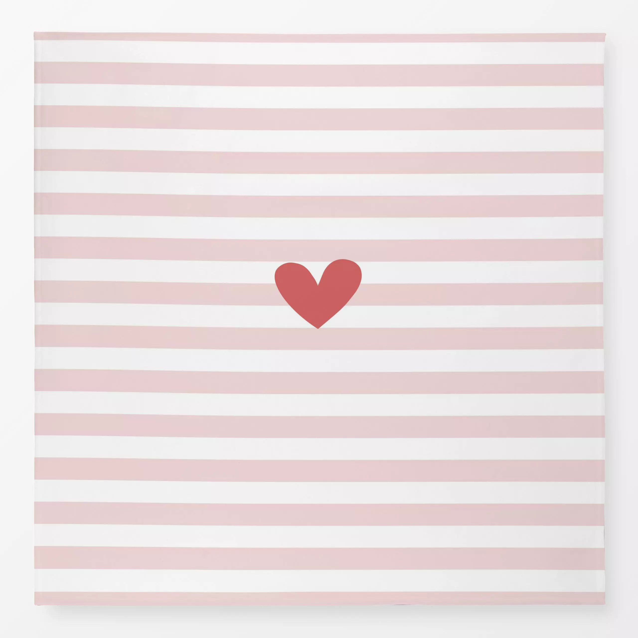 Tischdecke Stripes Heart, Spruch, fürs Kinderzimmer, von Studio ROSAGRAU