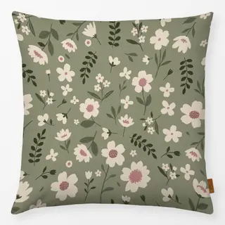 Kissen Blumenmuster Frühling Sommer