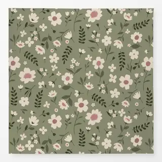 Tischdecke Blumenmuster Frühling Sommer