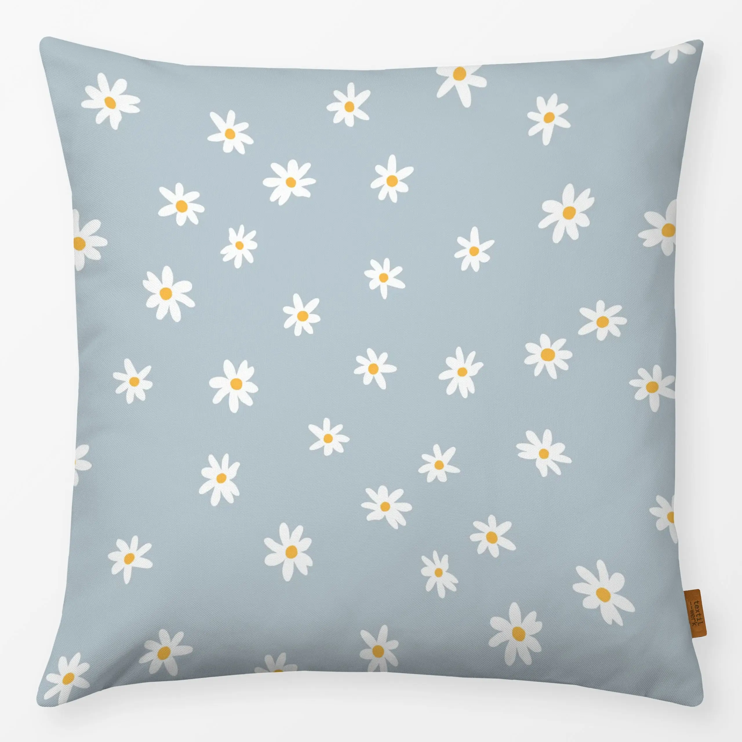 Kissen Gänseblümchen - Spring begin - Blumen & Florales, Frühling, Ostern - von „Heyduda"; Muster, Kinder, kleingemustert, B...