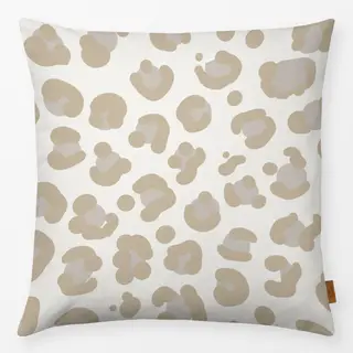 Kissen Leopardenmuster natur
