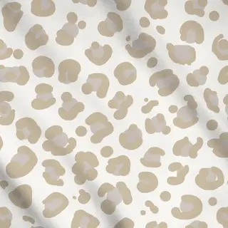 Meterware Leopardenmuster natur