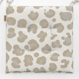 Sitzkissen Leopardenmuster natur