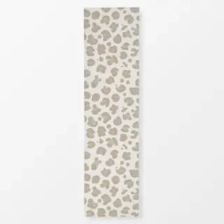 Tischläufer Leopardenmuster natur