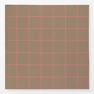 Tischdecke Big Grid Brown Pink