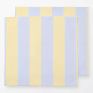 Servietten club StripesYellow