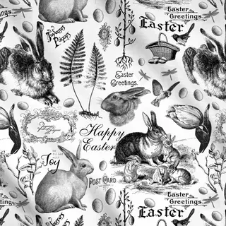 Meterware Oster-Nostalgie