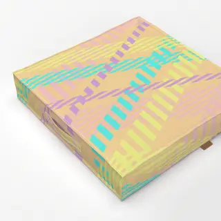 Bodenkissen Caro gelb