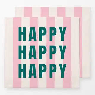 Servietten Happy Happy Happy