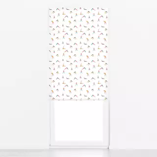 Raffrollo Yoga People