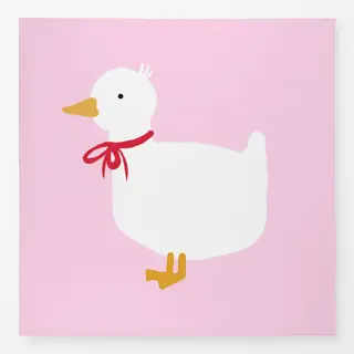 Tischdecke Ente Ducky Pink