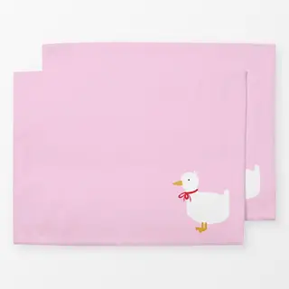 Tischset Ente Ducky Pink