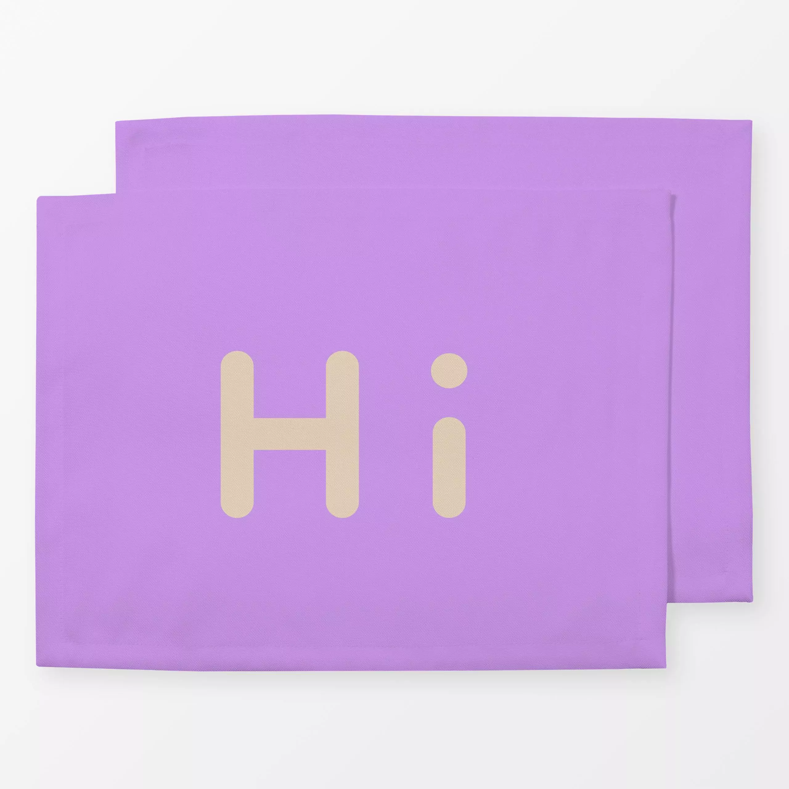 Tischset Fun Hi - Kinderzimmer & Motive für Kinder, Sprüche & Schriftzüge - von „Julia Schumacher"; Kinderzimmer, Kids, fun,...