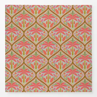 Tischdecke Tropical Summer Pink Grün