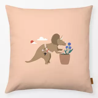 Kissen Triceratops Gärtner peach