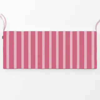 Bankauflage Stripes pink and rose