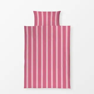 Bettwäsche Stripes pink and rose