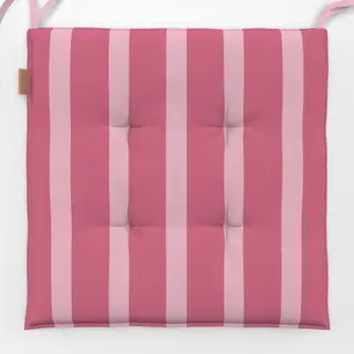 Sitzkissen Stripes pink and rose