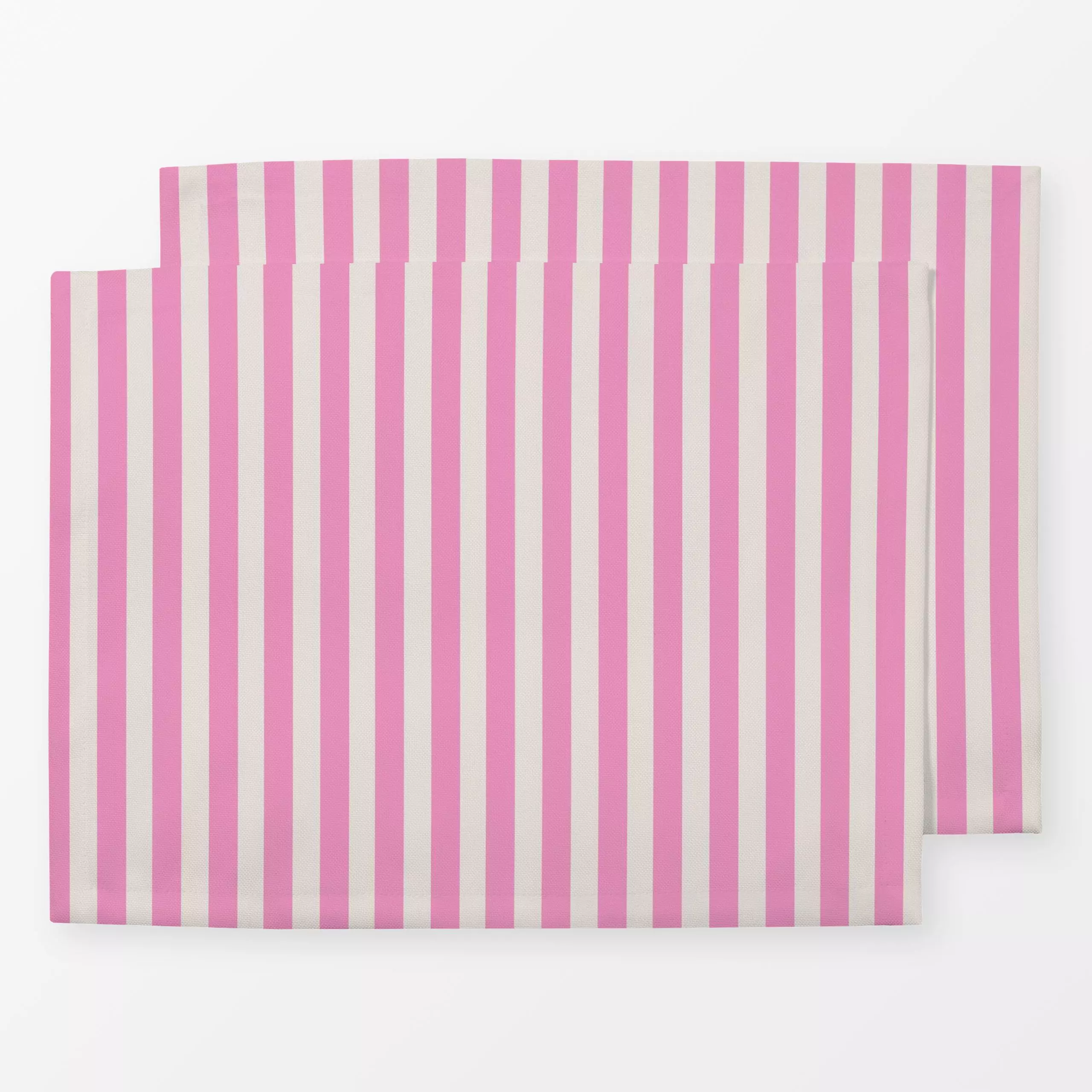Tischset Stripes Babypink, gemustert, Ostern, von textilwerk