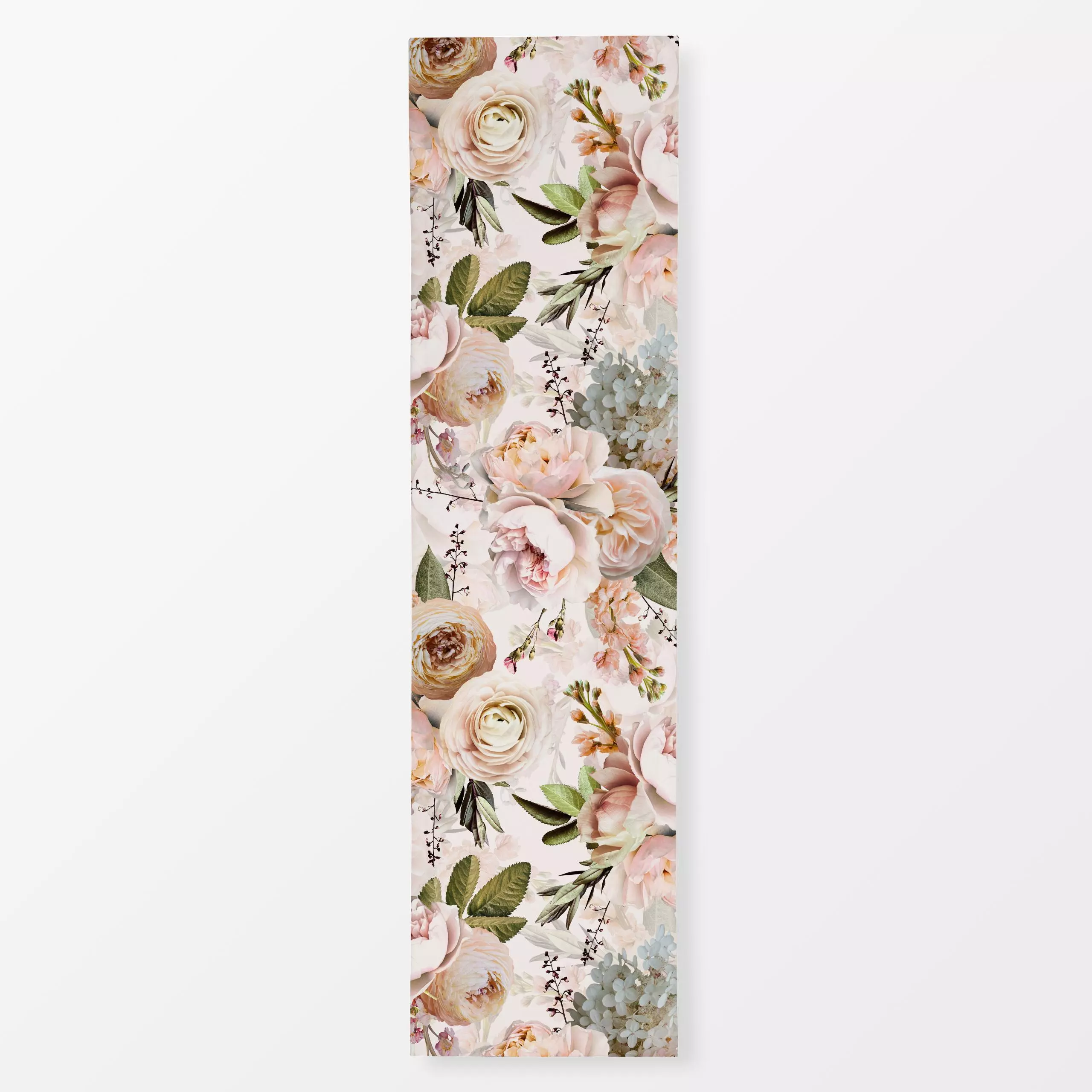 Tischläufer Pastel Rosen Strauß, Blumen, von Uta Naumann