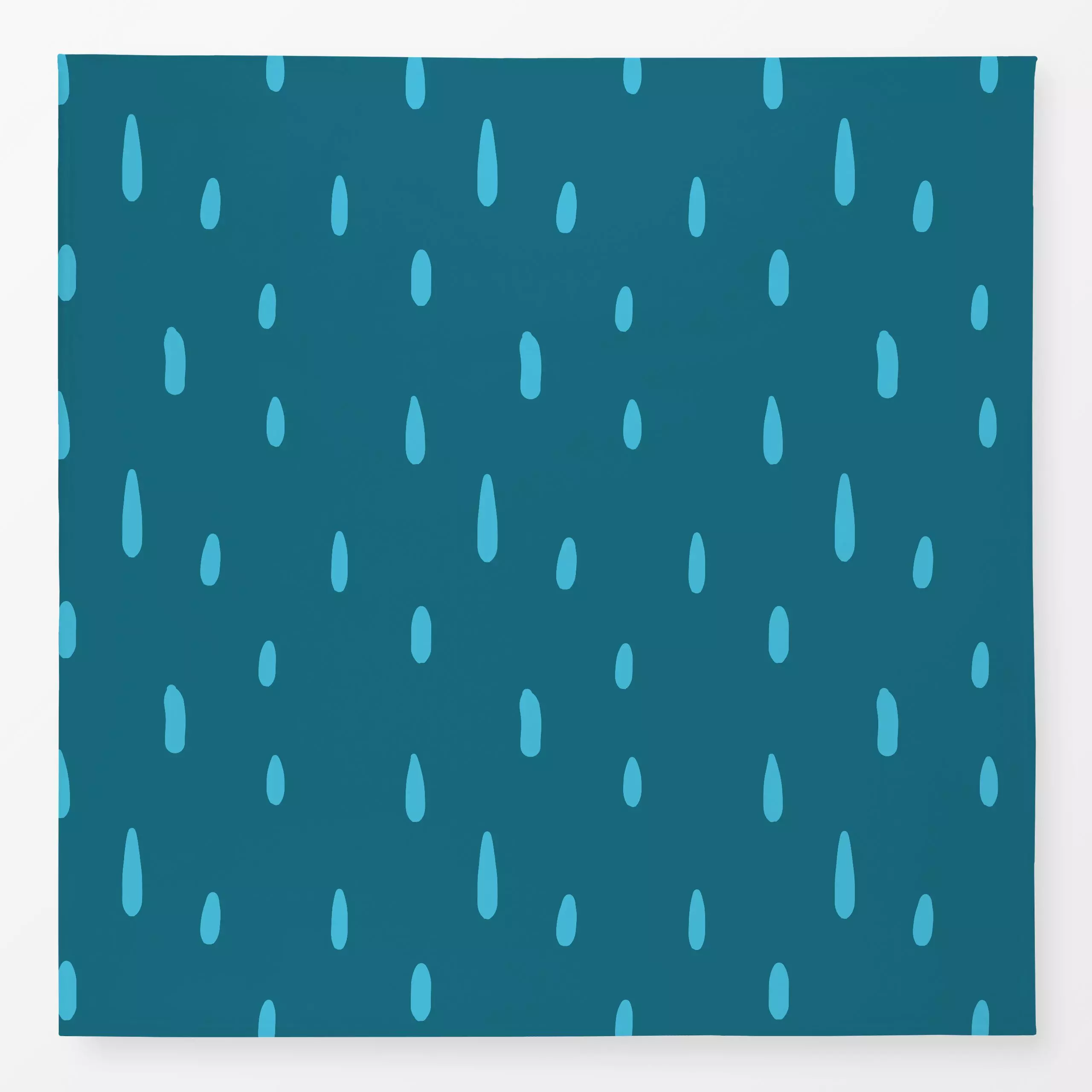 Tischdecke Eisvogel mit Türkis - Tiere, Symbole & Muster - von „Julia Reyelt"; Zweig, Natur, Textur, minimal, Vogel, Eisvoge...