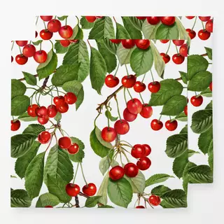 Servietten Summer Cherries Red