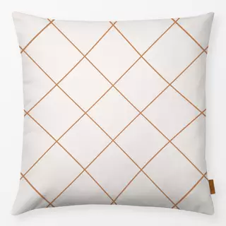 Kissen Karos Braun Beige