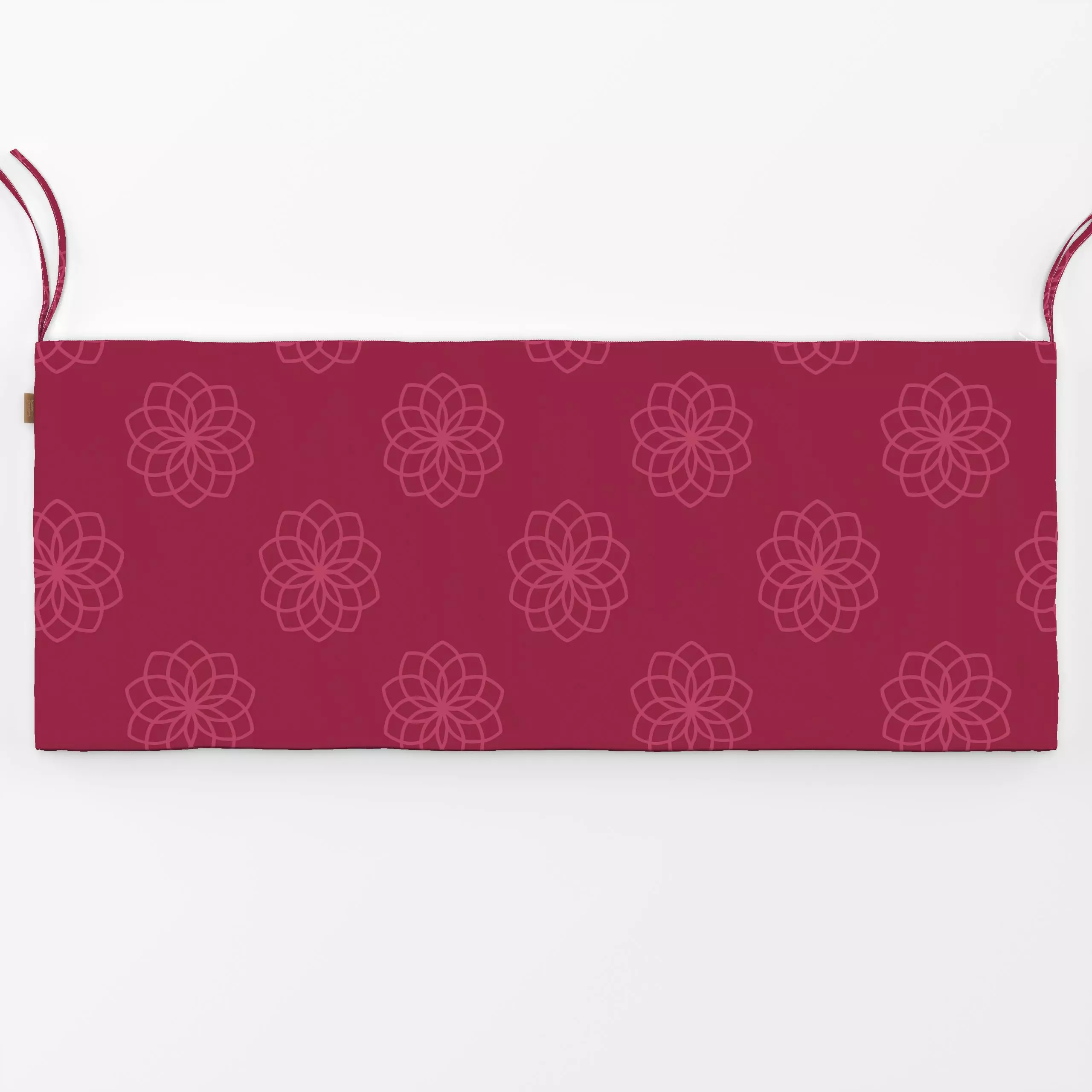 Bankauflage Traumfaenger Blume magenta - Liebe, Romantik & Pride, Symbole & Muster - von „Julia Reyelt"; Muster, Pinsel, gra...
