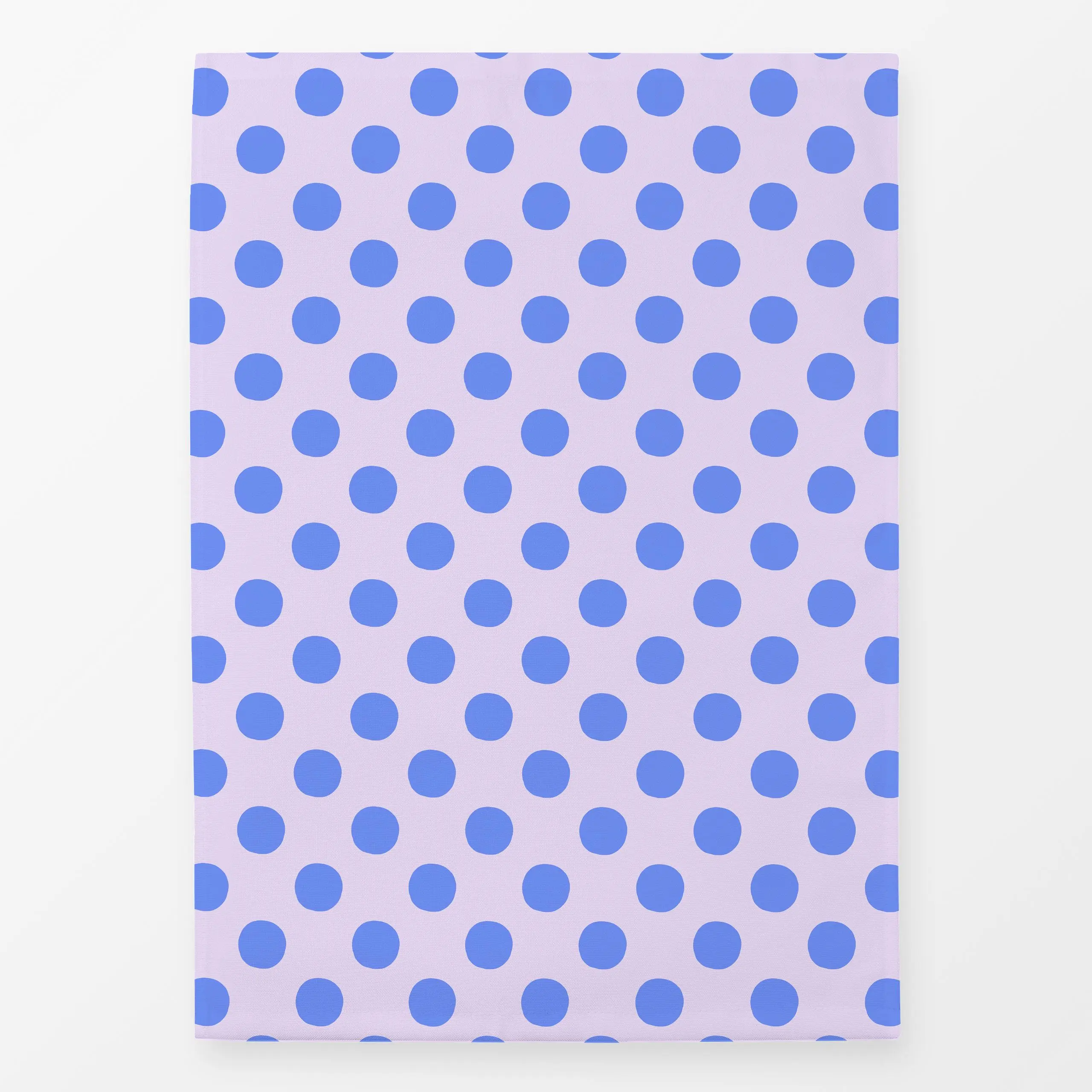 Geschirrtücher Punkte Blau & Lila - Frühling, Kinderzimmer & Motive für Kinder, Symbole & Muster - von „Maren Gross "; gesch...
