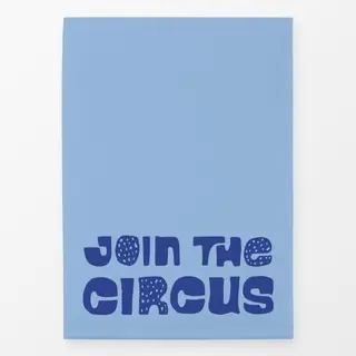 Geschirrtücher Join the circus hellblau
