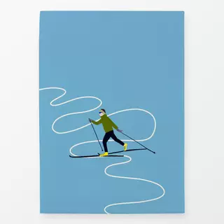 Geschirrtücher Langlauf Blau