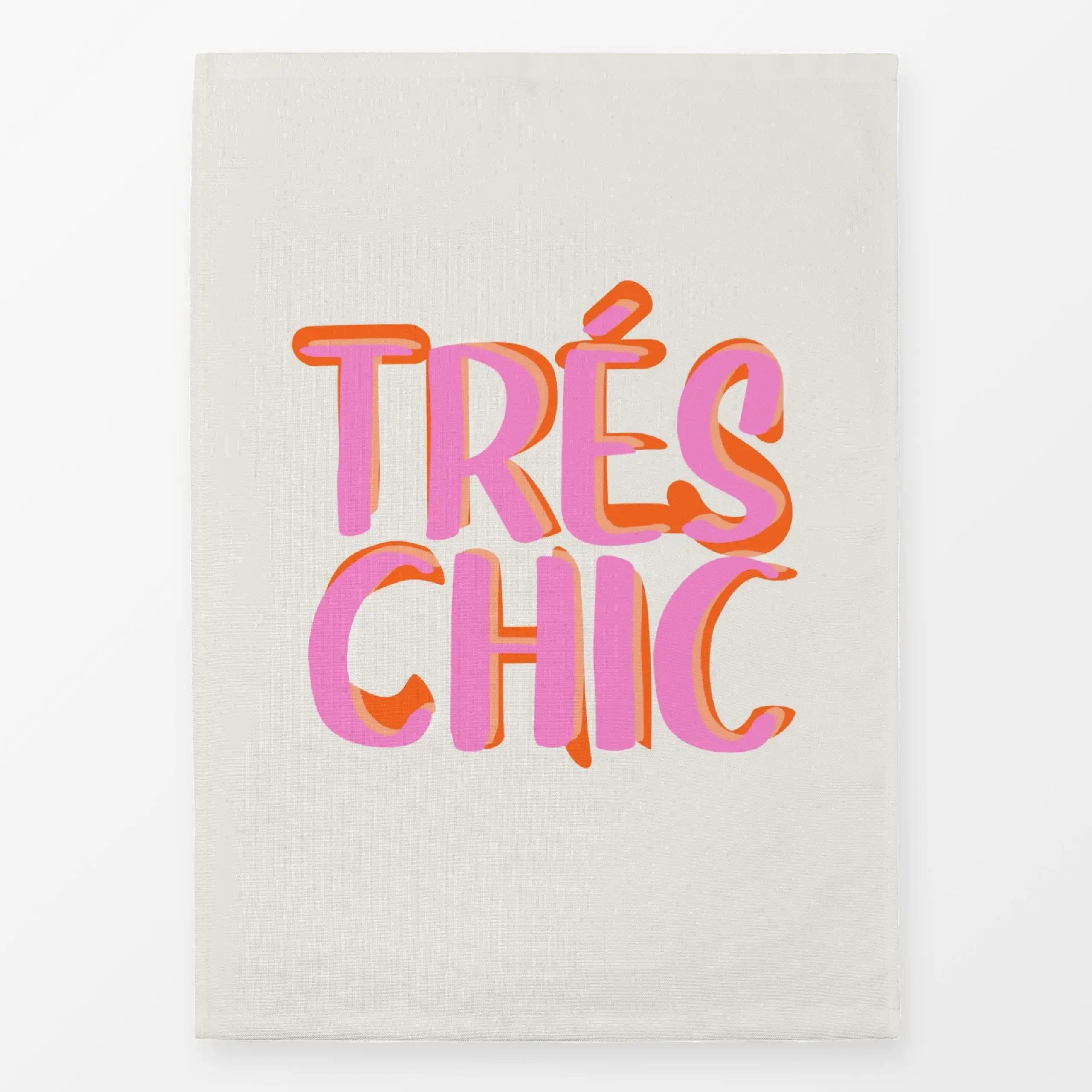 Geschirrtücher Pop-Art-Tres-Chic - Liebe, Romantik & Pride, Sprüche & Schriftzüge, Symbole & Muster - von „Malou Studio"; bo...