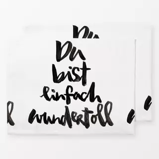 Tischset Du bist einfach wundertoll