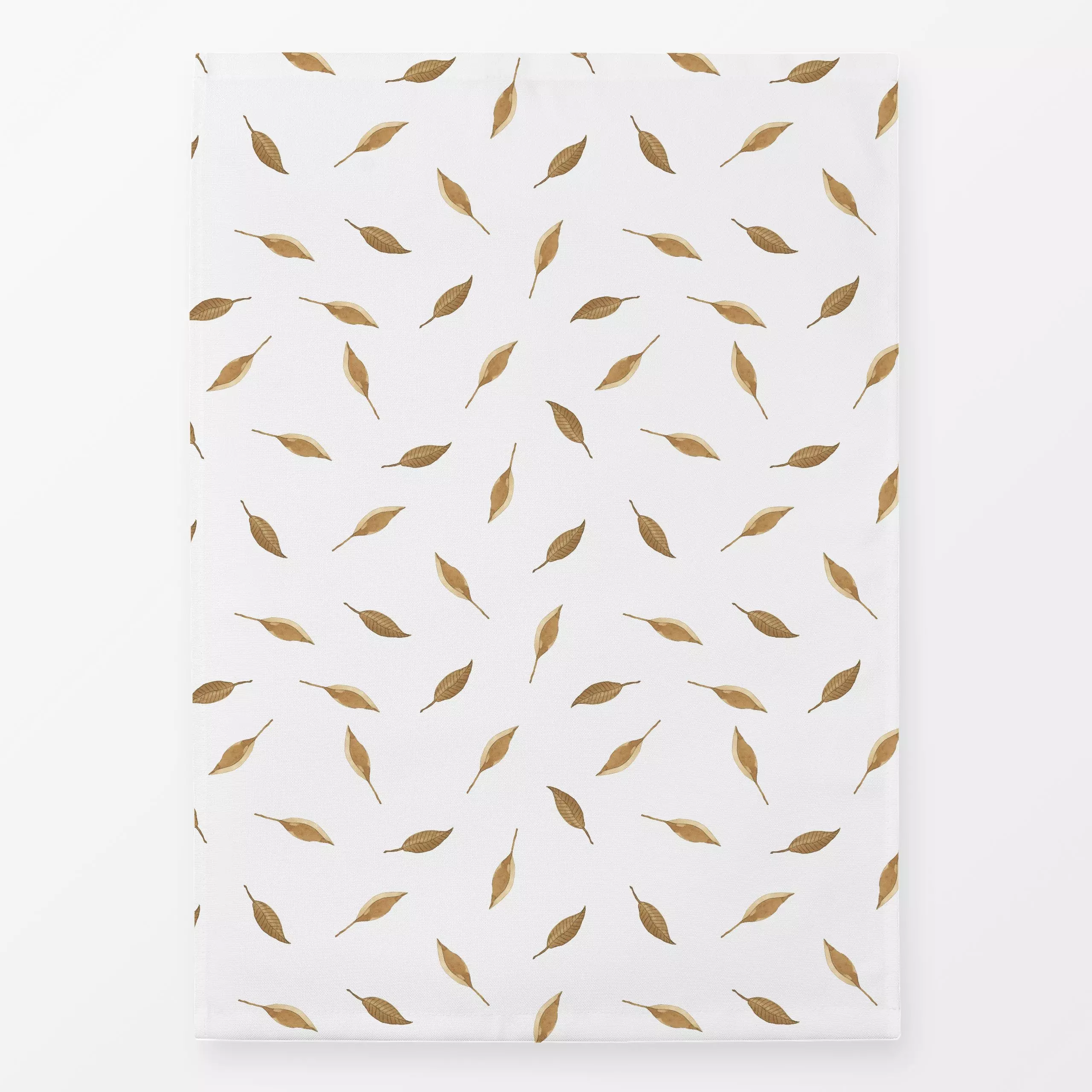 Geschirrtücher Cosy Autumn Blätterwirbel - Herbst, Pflanzen & Botanik - von „Lena Yokota“; Muster, Blätter, Herbst, pattern,...