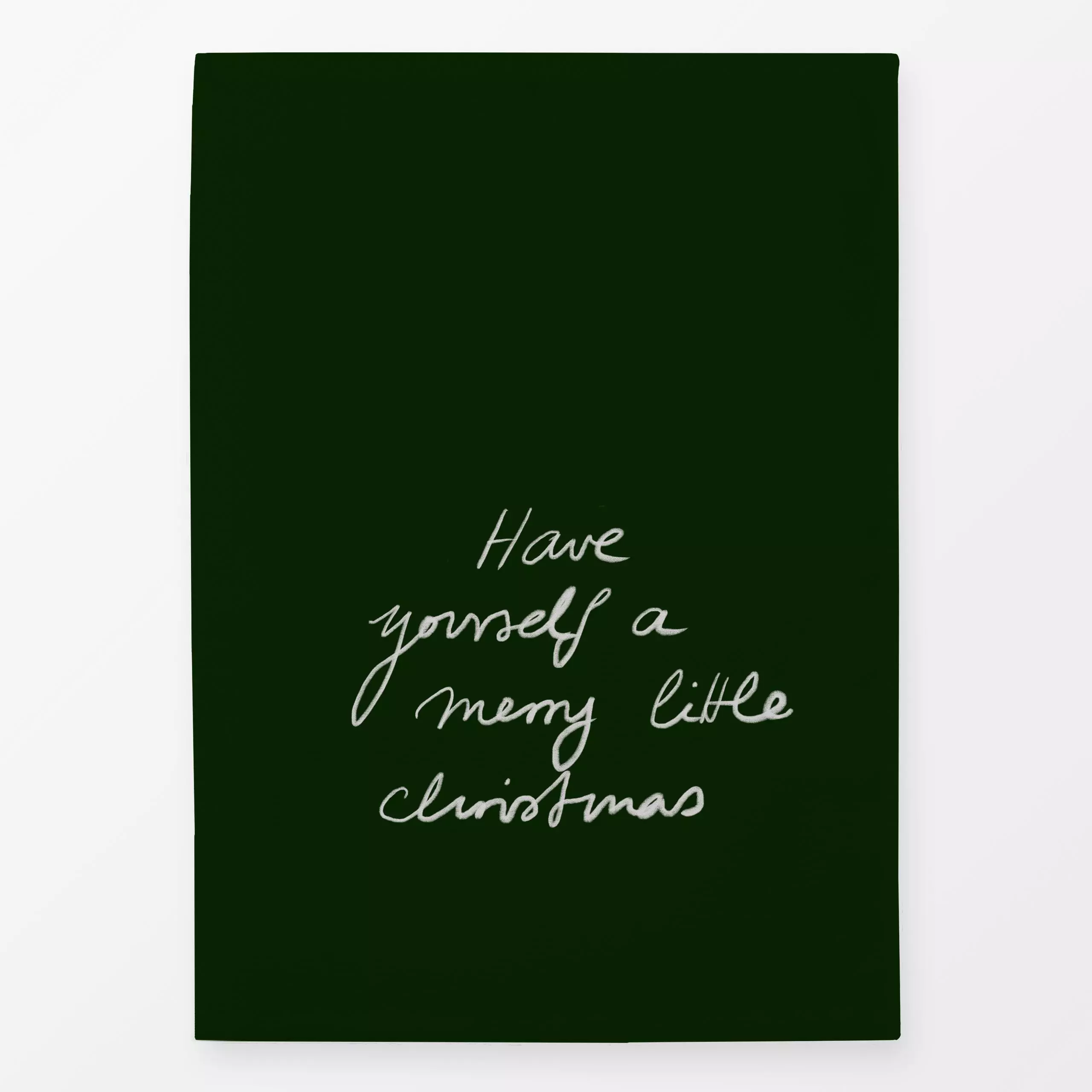 Geschirrtücher merry little christmas Grün - Sprüche & Schriftzüge, Weihnachten - von „Sophie Augustin Illustration"; Merry ...