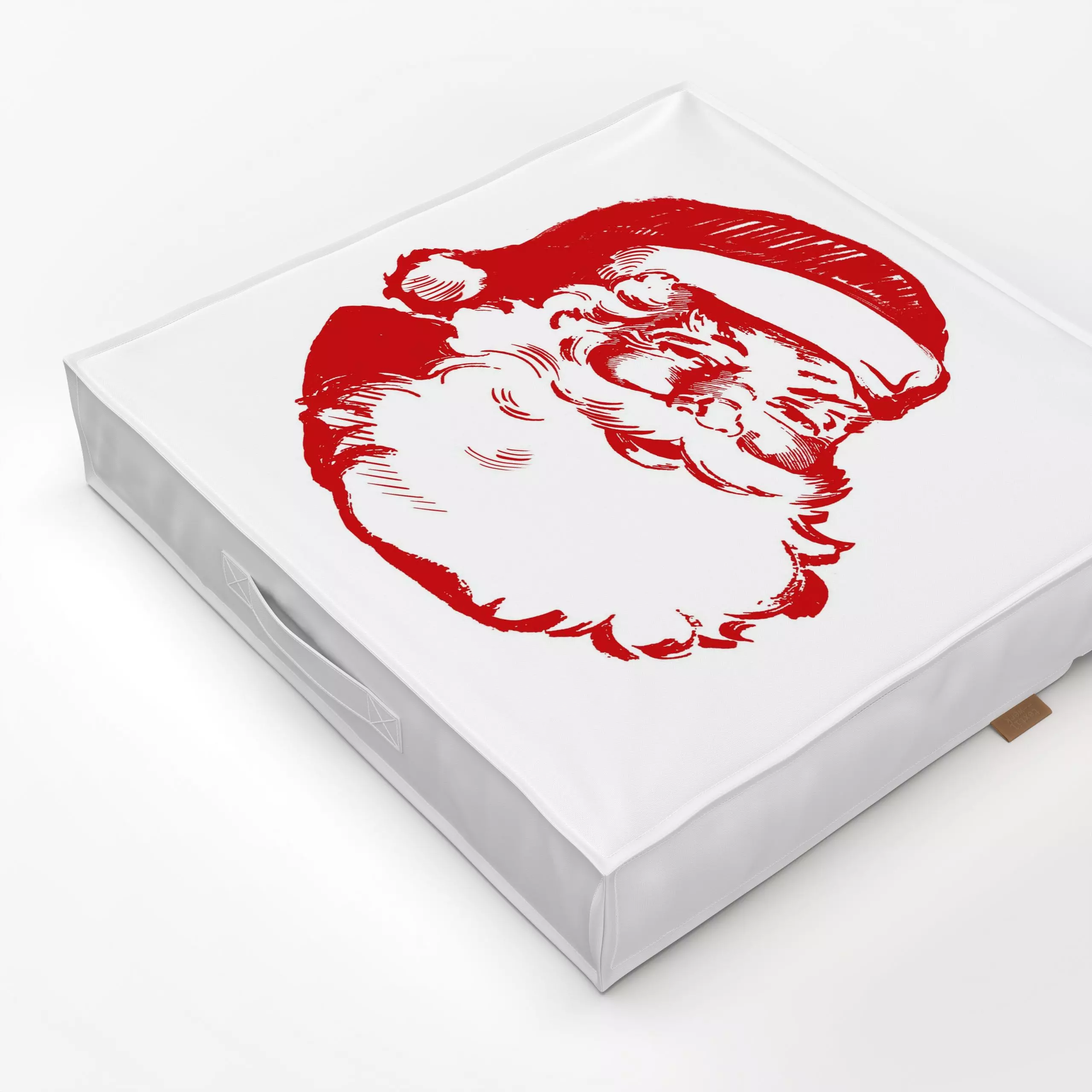 Bodenkissen Weihnachtsmann - Weihnachten, Winter, Anlässe - von „Studio Kesse x sweetlivinginterior"; Merry Christmas, Weihn...