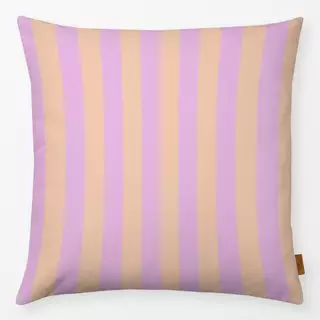 Kissen Apricotpink Streifen
