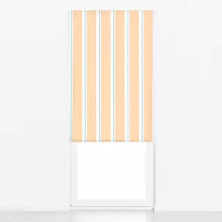 Raffrollo Beach stripes apricot