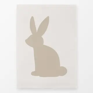 Geschirrtücher Hase beige