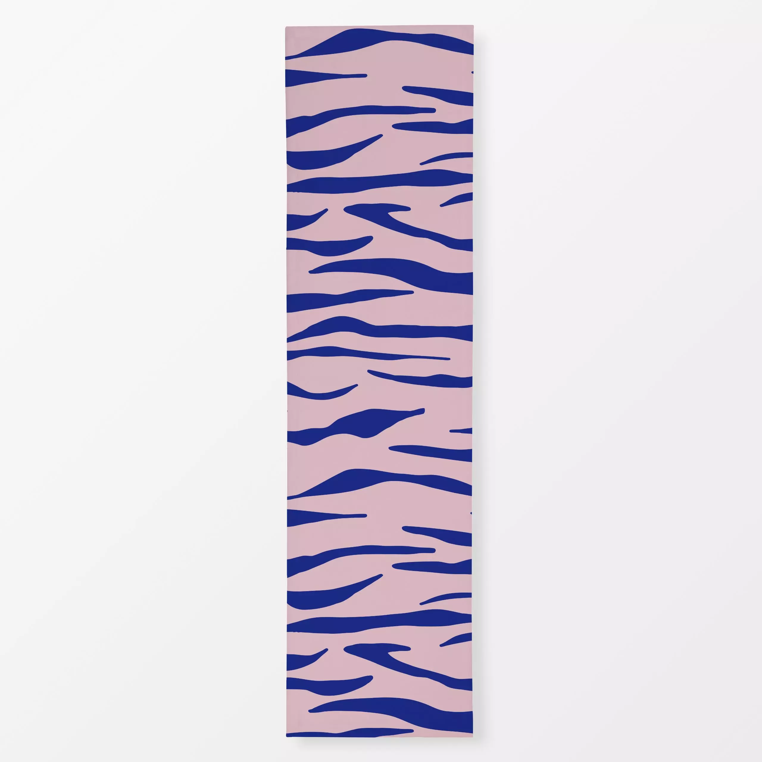 Tischläufer Zebra blau pink - Symbole & Muster - von „Andrea Liesert"; Zebra, Ethno, Afrika, Zebrastreifen, Knallfarben, Tie...