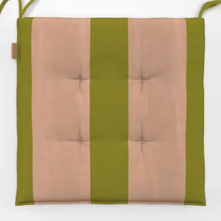 Sitzkissen Strawberry Lime Stripes