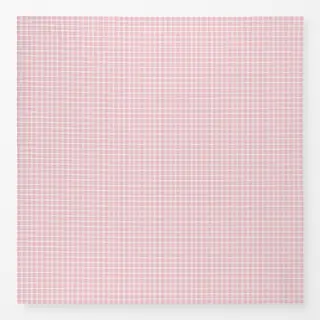 Tischdecke Karo Rosa Weiss