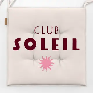 Sitzkissen Beach Club "Club Soleil"