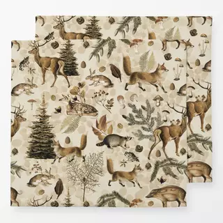 Servietten Fall Forest Impressions