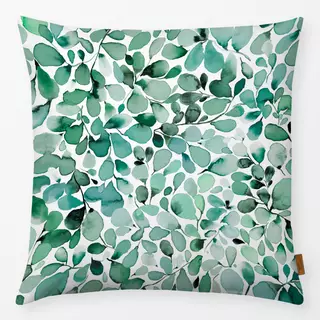 Kissen Watercolor Botanical Leaves