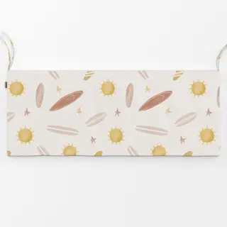 Bankauflage Boho Surfboards & Sonne