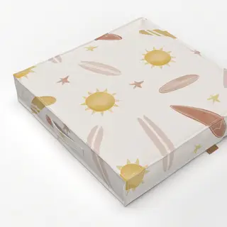 Bodenkissen Boho Surfboards & Sonne